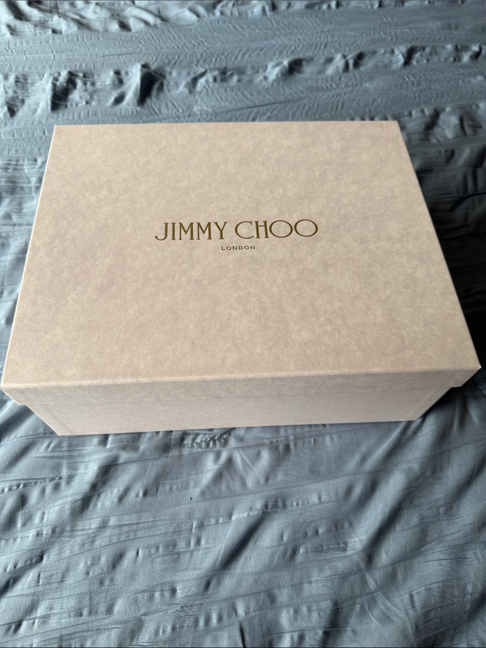 Jimmy Choo shoe BOX ONLY with extras